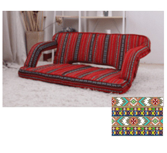 ⁦2-SEATER ARABIC MAJLIS SOFA-118X93X10CM⁩ - الصورة ⁦1⁩