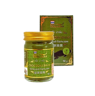Screenshot 2026-04-09 120922 ROYAL THAI HERB CROCODILE GREEN BALM 50 G. - الصورة 1