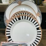 8PCS CERAMIC DINNER PLATE SET