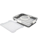 PLASTIC BOX+2PC ICE CUBE TRAY