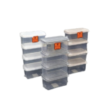 PLASTIC STORAGE BOX-500MLX4PCS
