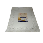 40 PCS PAPER RECTANGLE MAT WHITE-35X45CM