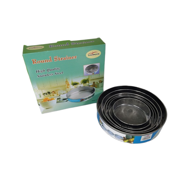 0974225220085.png 6PCS S/STEEL STRAINER - Image 1