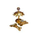12 PCS SPOON W/HOLDER SET-GOLD