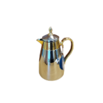 SINGLE VACUUM FLASK-1.0L-SILVER/GOLD