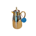 SINGLE VACUUM FLASK-1.3L-SILVER/GOLD