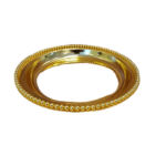 SERVING TRAY WITH STAND-GOLD