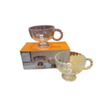 2 PCS GLASS CUP SET