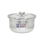 ALUMINUM COOKING POT W/LID-28CM
