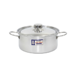ALUMINUM COOKING POT W/LID-30CM