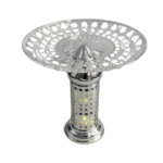 ROUND CAKE TRAY W/BASE+LIGHT-25X25X25