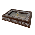 CAKE TRAY W/COVER-34X24X6CM