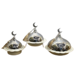 IRON CANDY BOWL W/COVER-24*24*23CM