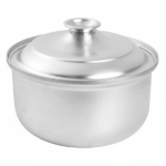 ALUMINUM SPHERICAL POT 21 CM