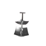 SQUARE TWO-TIER NUT/SNACK STAND