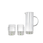 BR GLASS 5 PCS PLAIN JUG WATER SET
