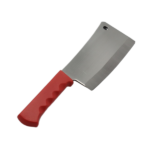 RED PLASTIC CLEAVER CA2569CL-8-RD