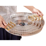 PLASTIC ROUND BOWL -26.5X25.5X5.8CM