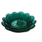 GLASS FRUIT BOWL