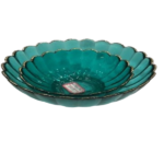 GLASS ROUND BOWL
