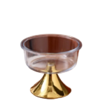 GLASS CANDY STAND-15X12.5CM