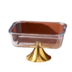 GLASS CANDY STAND-22X16.5X13CM