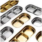4-PART S/STEEL SAUCE PAN-26.5X8.2X2.7CM