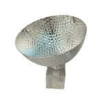 METAL FRUIT BOWL W/BASE-15X15X15CM-1X2