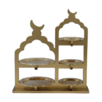 5-TIER RAMADAN DESSERT PLATE W/STAND-31X8X33.5CM