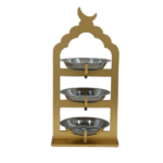 3-TIER RAMADAN DESSERT PLATE-23.7X9.5X47.6CM