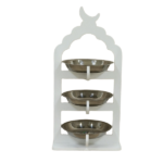 3-TIER RAMADAN DESSERT PLATE-23.7X9.5X47.6CM