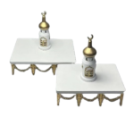 DECORATION WOODEN SQUARE TRAY