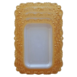 PLASTIC SQUARE TRAY-46X32X2.6