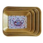 PLASTIC SQUARE TRAY-42X30.5X5.5