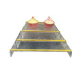ACRYLIC CAKE TRAY-32.5X24X4.5CM