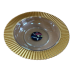 PLASTIC ROUND TRAY -39.5X39.5X5.5CM