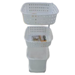 PLASTIC 3 LAYER STORAGE RACK