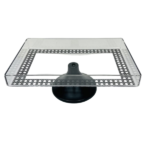 RECT.ACRYLIC CAKE TRAY-28X18.5X4.5