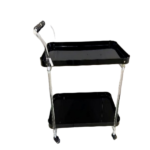 ACRYLIC SERVING TROLLEY-40X70X84