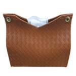 LEATHER TISSUE BOX COVER