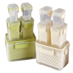 PLASTIC FRESH KEEPING BOX-15.5X12X9.8