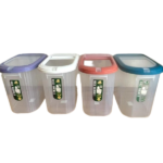 PLASTIC RICE BUCKET W/COVER-10L