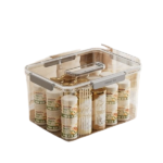 CLEAR STORAGE BOX-35.5X26.5X20.5CM