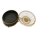 METAL 2-PART FRUIT BASKET -18086