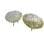METAL FRUIT BOWL W/STAND