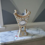 BURNER SILVER W/ROUND GLASS