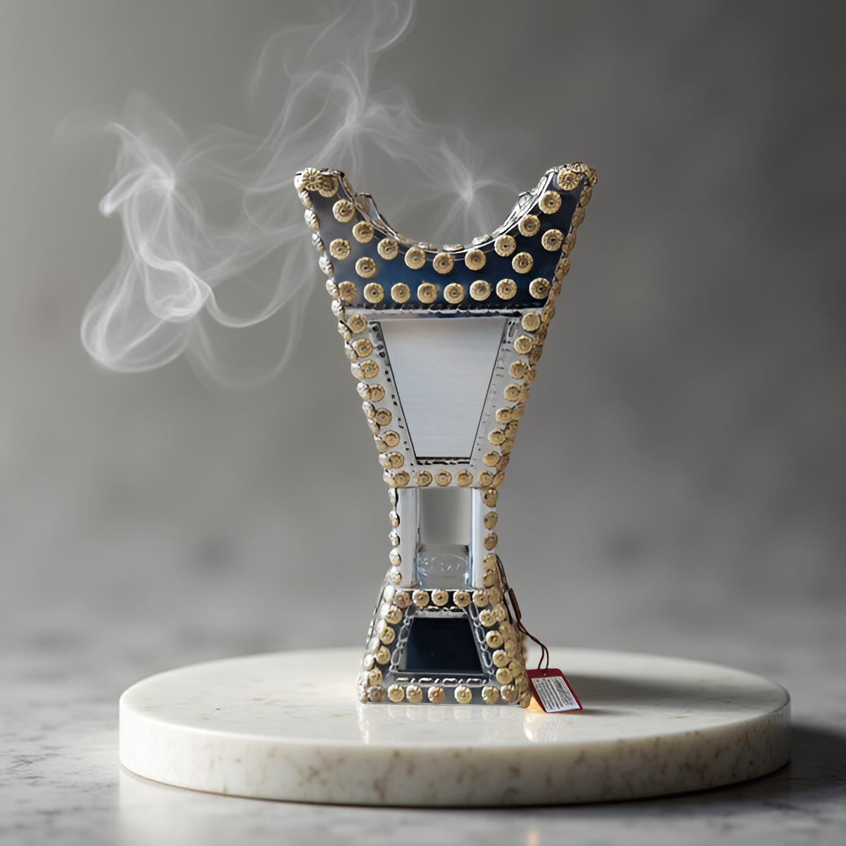 ⁦BURNER SILVER W/GLASS⁩ - الصورة ⁦1⁩