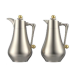 2 PCS VACUUM FLASK SET-1.0+1.0L