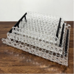 ACRYLIC SERVING TRAY-34X22X4CM