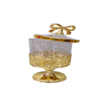 CANDY JAR W/LID & STAND-HG21138 X10-6899B#